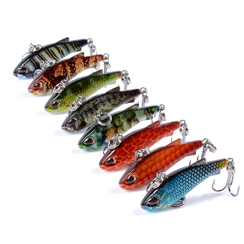 8pcs 4cm 4g Mini Lipless VIB F - Fishing Lure Crankbait incelemesi ve fiyatı