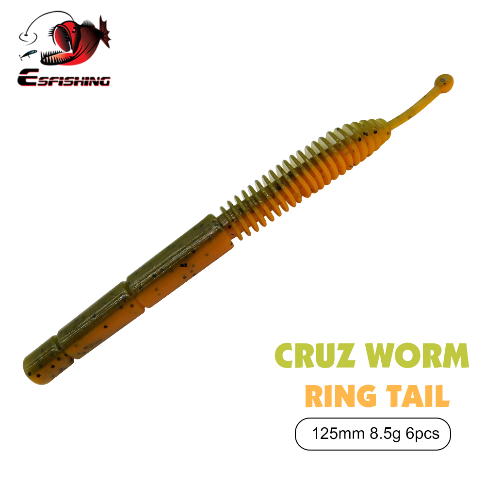 ESFISHING Soft Lure Cruz Worm  - Fishing Lure Jerkbait incelemesi ve fiyatı