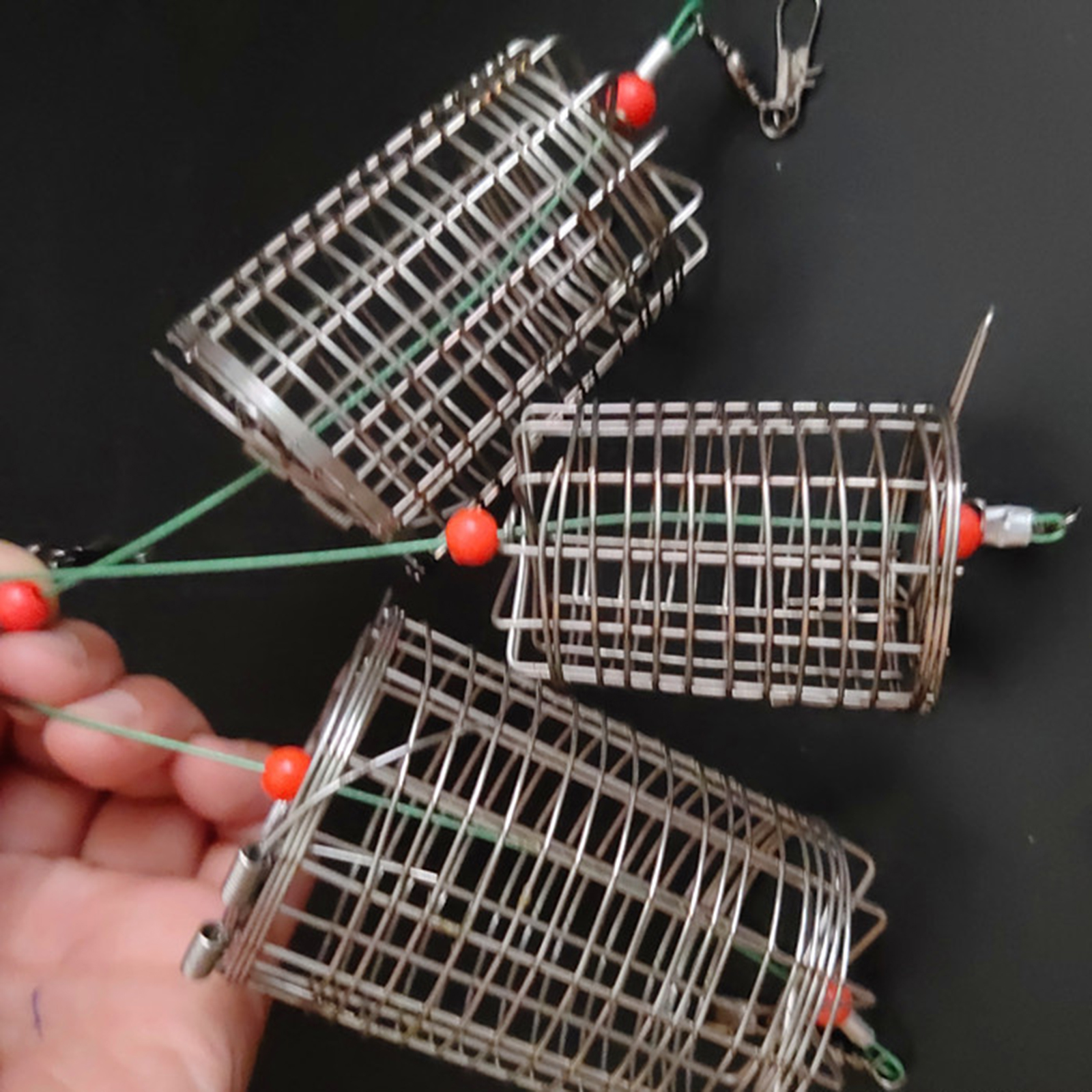 5x Solid Fishing Feeder Cage T - Fishing Lure Topwater incelemesi ve fiyatı
