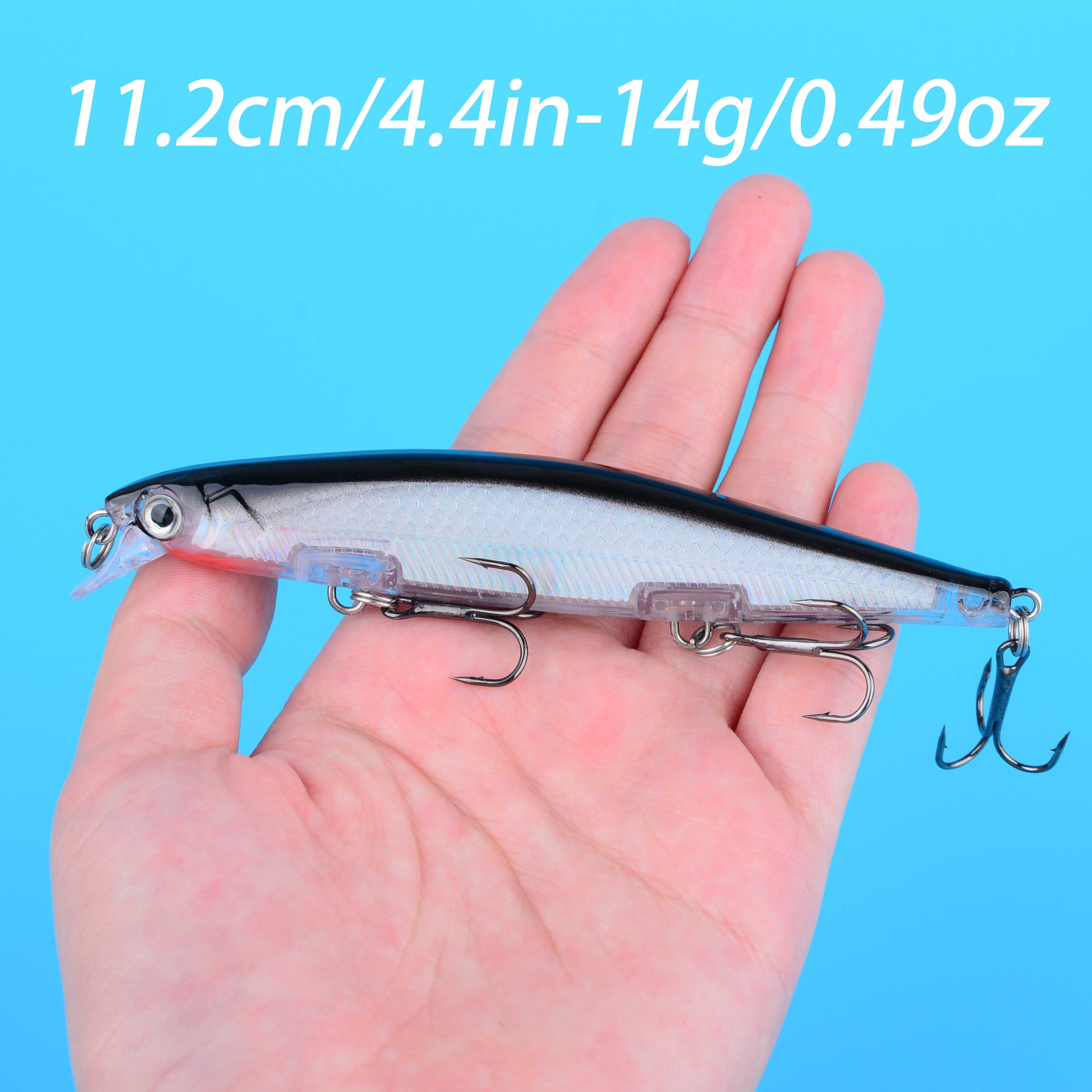 1PC Long Shot 11.2CM/14g Minno - Fishing Lure Crankbait incelemesi ve fiyatı