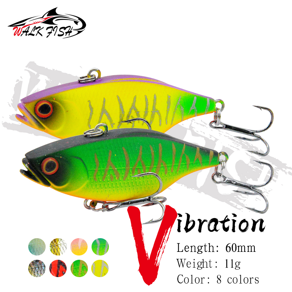 WALK FISH 1PCS 60mm 11g Vibrat - Fishing Lure Crankbait incelemesi ve fiyatı