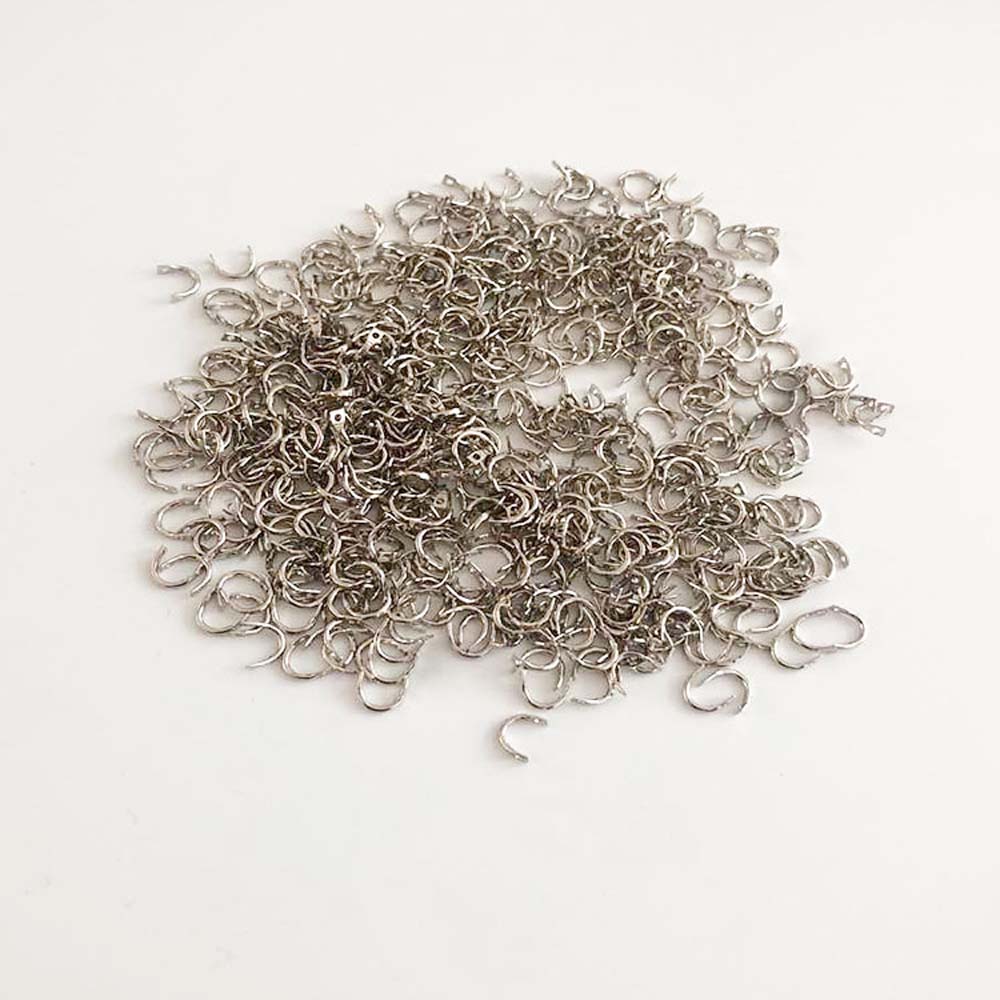 50-100pcs/lot Fishing U-ring 5 - Fishing Lure Spoon incelemesi ve fiyatı