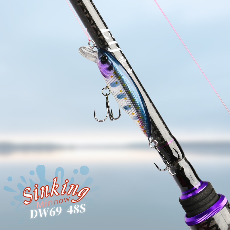 TSURINOYA Fishing Lure DW69 Si - Fishing Lure Jerkbait incelemesi ve fiyatı