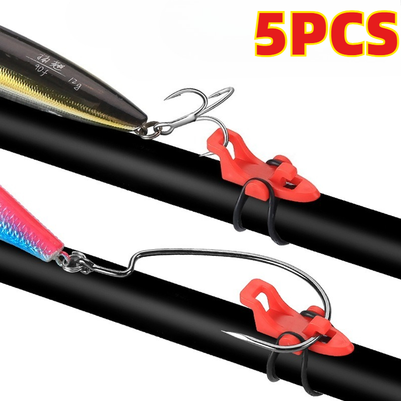 5pcs Fishing Rod Pole Hook Kee - Fishing Lure Jig incelemesi ve fiyatı
