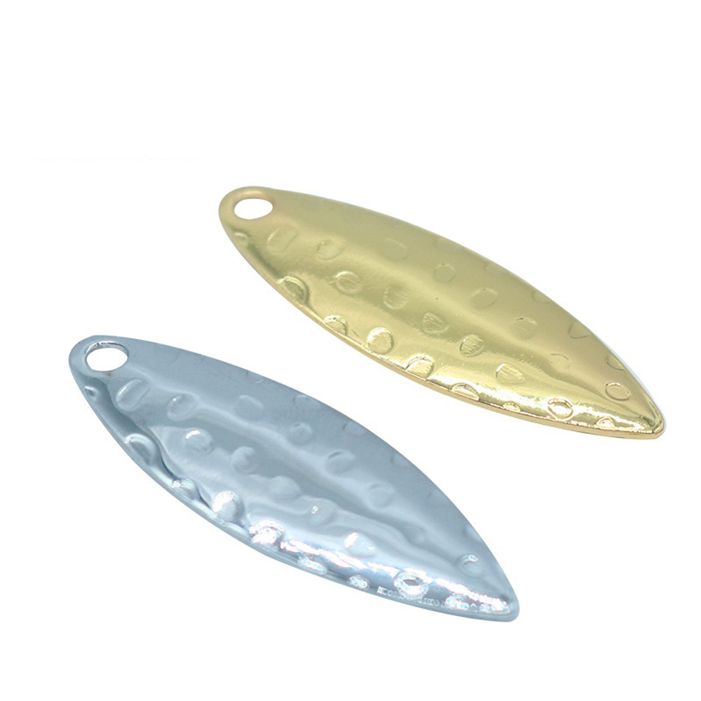10Pcs/lot Willow leaf Sequin P - Fishing Lure Spoon incelemesi ve fiyatı