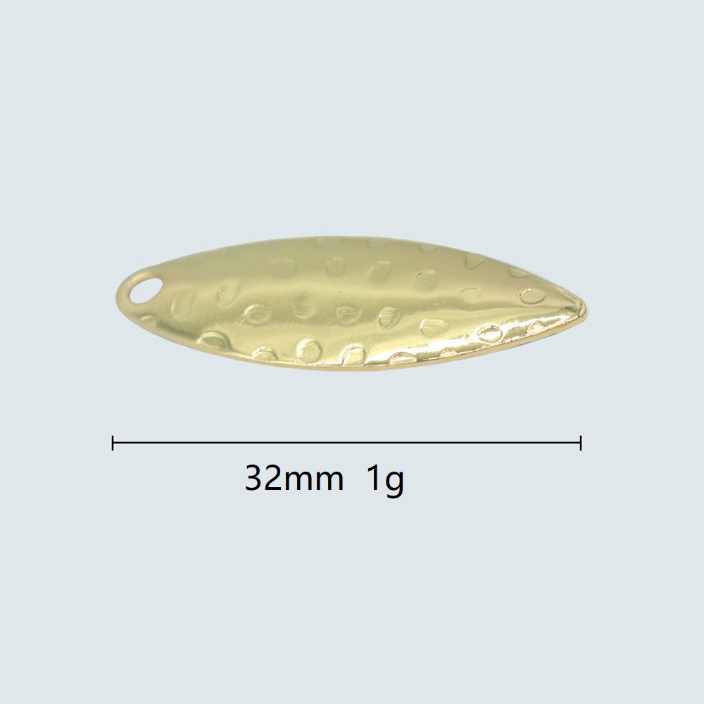 10Pcs/lot Willow leaf Sequin P - Fishing Lure Spoon incelemesi ve fiyatı