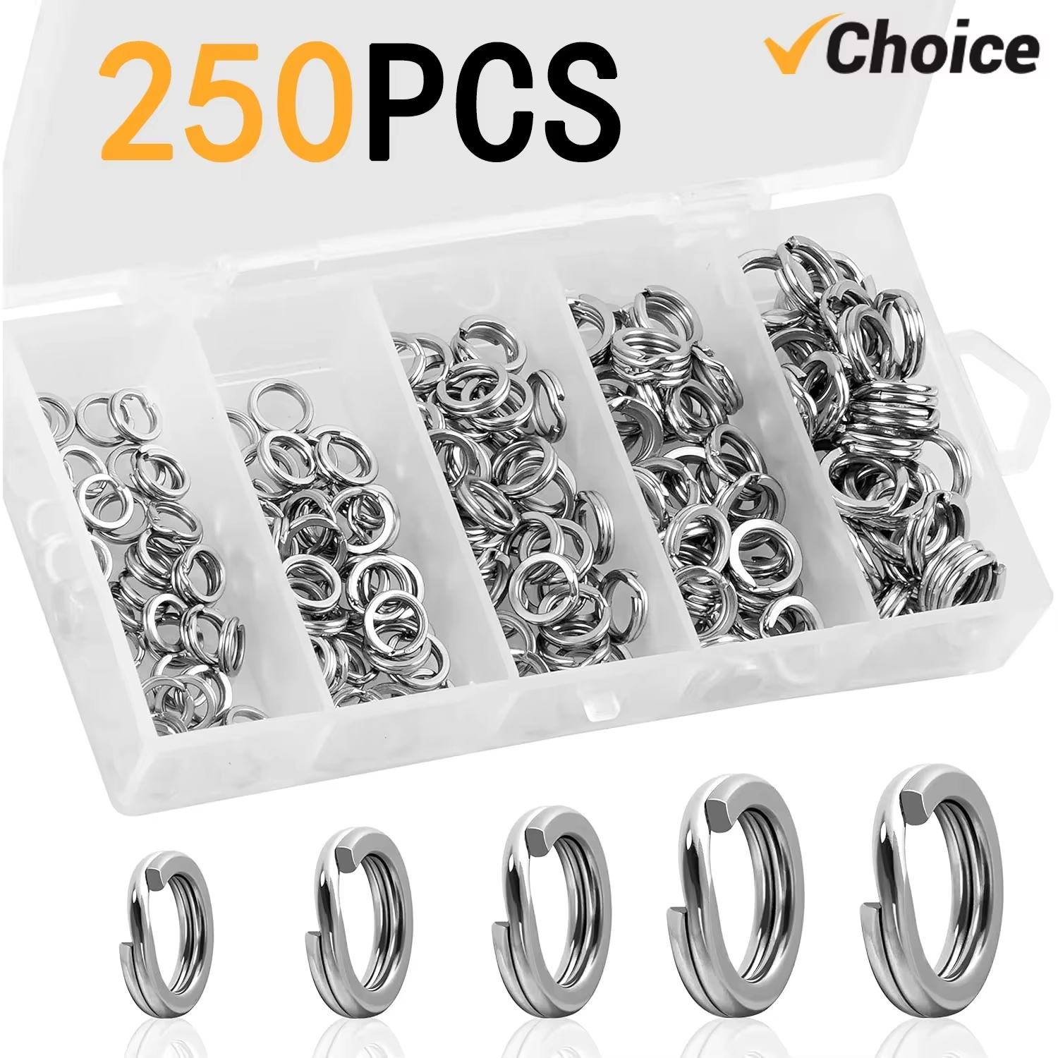 5 Size Stainless Steel Fishing - Fishing Lure Box incelemesi ve fiyatı