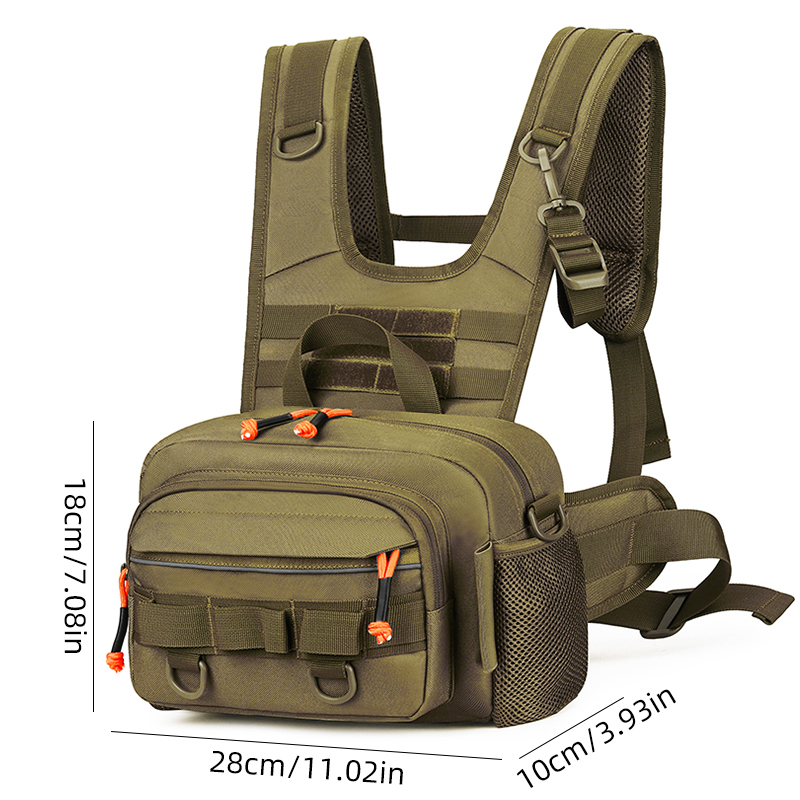 Men Chest Bag Tactical Fishing - Fishing Lure Box incelemesi ve fiyatı