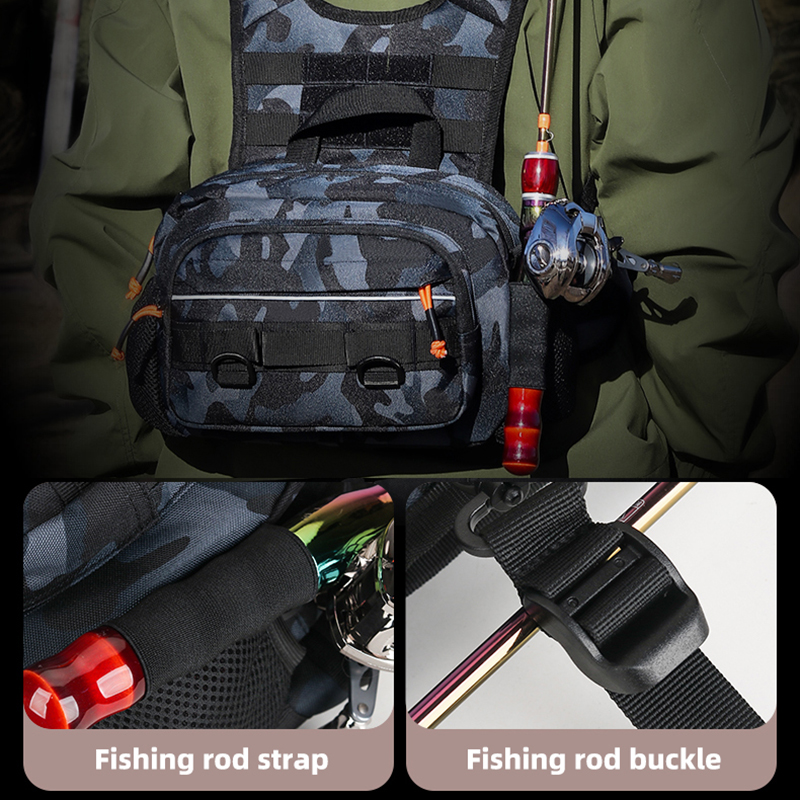 Men Chest Bag Tactical Fishing - Fishing Lure Box incelemesi ve fiyatı