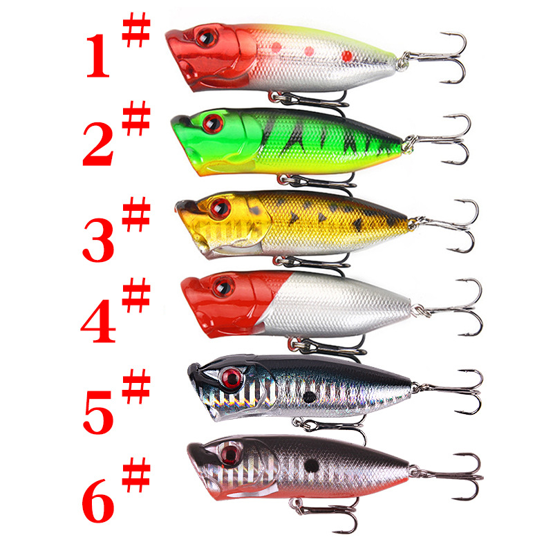 6pcs 6colors（opp bag）/5pcs 5co - Fishing Lure Popper incelemesi ve fiyatı