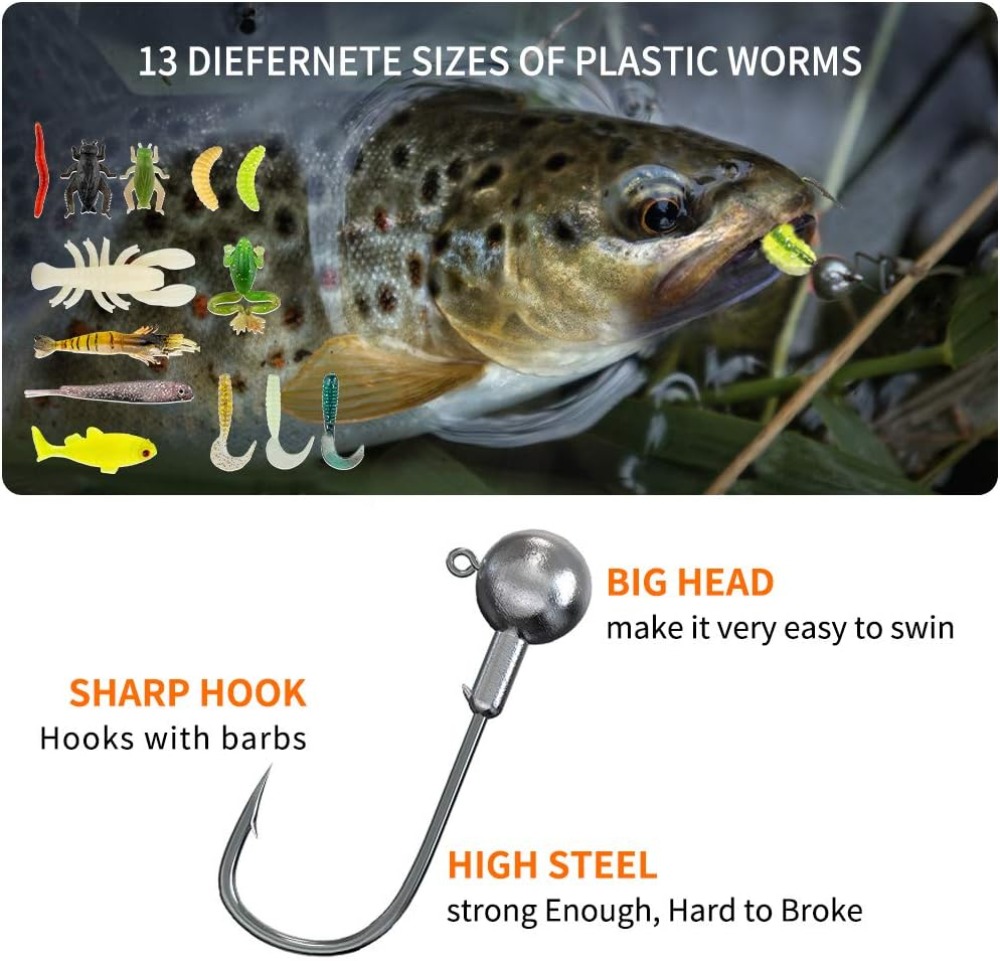 78Pcs Fishing Lures Kit for Ba - Fishing Lure Spoon incelemesi ve fiyatı