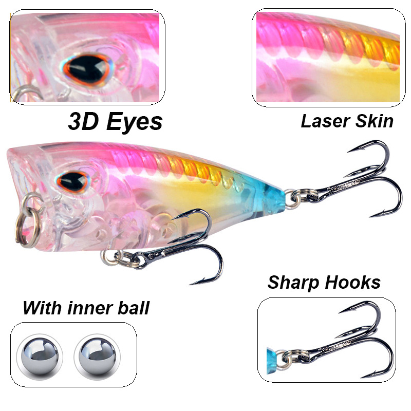 YUCONG 1PC Mini Popper Fishing - Fishing Lure Popper incelemesi ve fiyatı