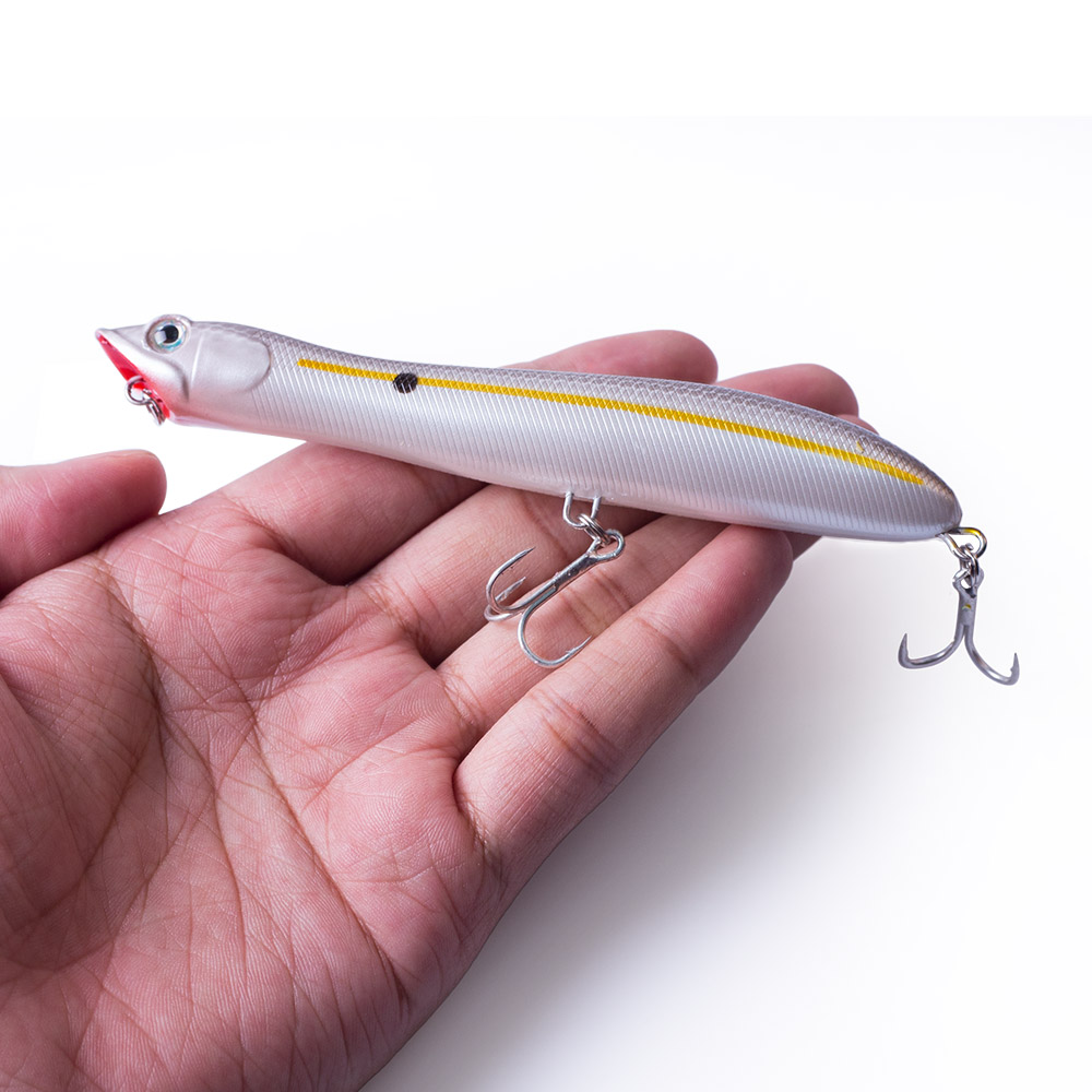 120mm/18g Topwater Pencil Popp - Fishing Lure Popper incelemesi ve fiyatı