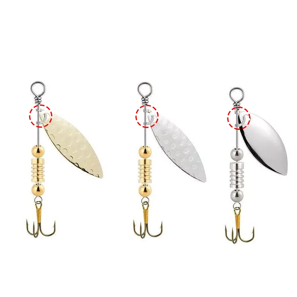 100pcs Fishing U Shaped Fixed  - Fishing Lure Spinner incelemesi ve fiyatı