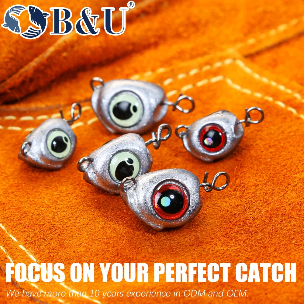 B&U Swing Jig head cheburashka - Fishing Lure Jig incelemesi ve fiyatı
