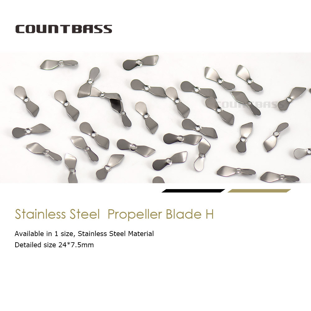 Countbass 50pcs Stainless Stee - Fishing Lure Blade Bait incelemesi ve fiyatı