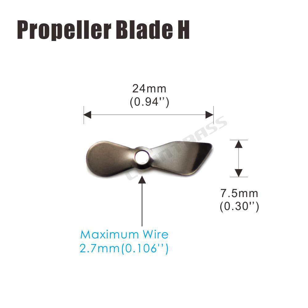 Countbass 50pcs Stainless Stee - Fishing Lure Blade Bait incelemesi ve fiyatı