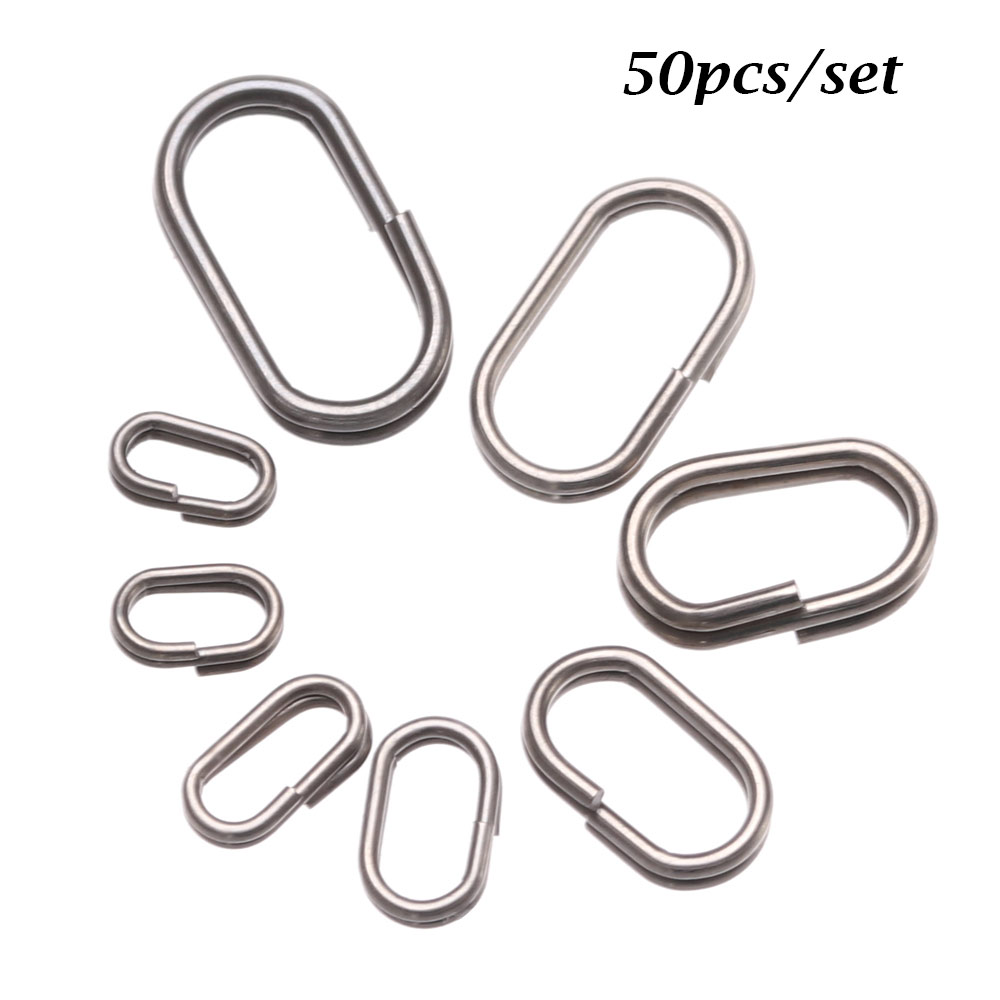 50 PCs/Lot 8/10/13/15/17/19mm  - Fishing Lure Accessories incelemesi ve fiyatı